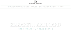 Desktop Screenshot of elizabethaxelgard.com